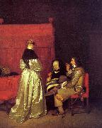 Gerard Ter Borch Paternal Advice oil painting on canvas